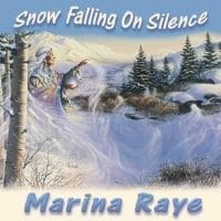 Snow falling on silence